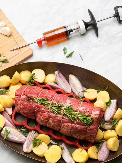 BBQ Meat Flavor Injector Needle Marinade Injector Chicken Flavor