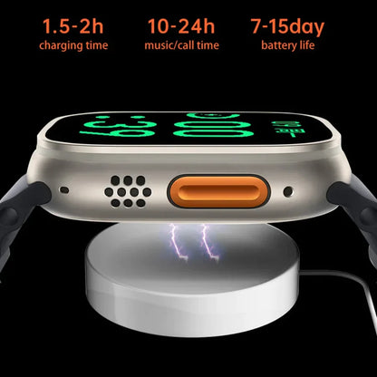 Y80 Ultra Smart Watch With 8 Straps 2.02inch Special Package Smartwatch [free home delivery]