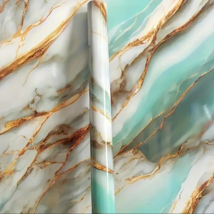 Waterproof Marble Sheets, Self Adhesive PVC Sheet Rolls
